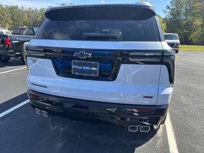 2026 Chevrolet Traverse RS